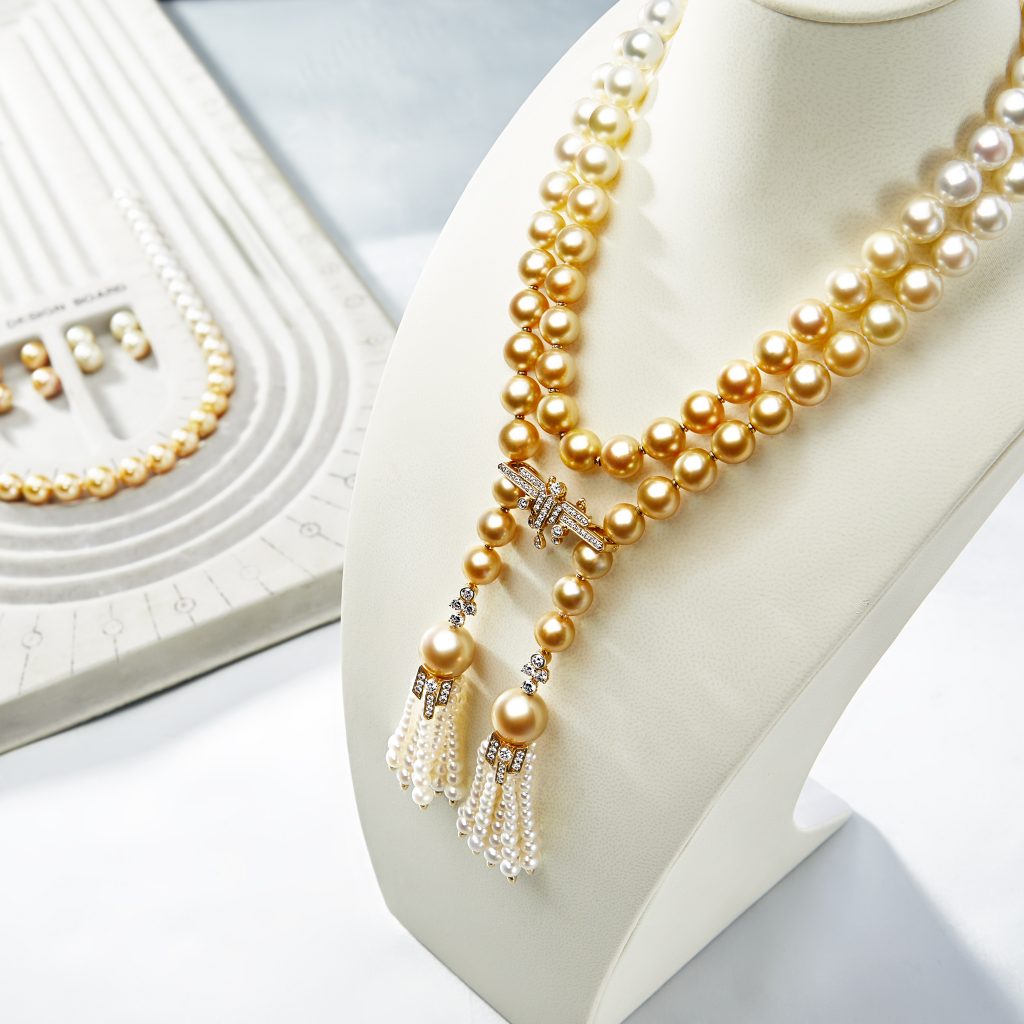 Yoko London, diamond necklace, pearl necklace, diamond jewellery, pearl jewelley, high jewellery, diamonds, jewelry, jewellery photographer, jewellery photography